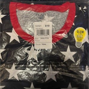 Size XXXL Children’s Place, ADULT pajamas. Patriotic red, white, and blue.